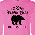 thumbnail image 4 of Inktastic Mema Bear Grandma Long Sleeve T-Shirt, 4 of 5