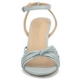 thumbnail image 6 of Journee Womens Vanita Multi Strap Stiletto Open Toe Dress Sandals, Widths Available, 6 of 9