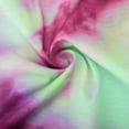 thumbnail image 3 of Birdeem Womens Plus Size Tie Dyed Printed Short Sleeved V-Neck Top/Shirt, 3 of 6