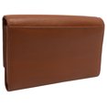 thumbnail image 4 of Genuine Leather Clutch RFID Wallets For Women Accordion Phone Wallet Purse Organizer Zip Coin Pouch for Ladies, 4 of 6