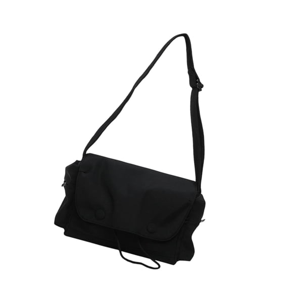 Multifunctional Shoulder Bag Large Capacity Canvas Crossbody Purse with Adjustable Strap For Commuting Shopping Travel