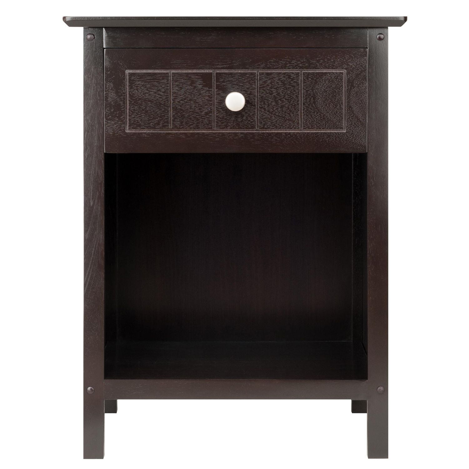 Winsome Blair Accent Table in Coffee Finish