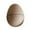 Brown, variant on Darzheoy 10 Pcs DIY Paper Mache Easter Eggs 2.1 Inch Unpainted Empty Egg Easter Craft Supplies Hollow Egg for Fillable Paintable Fake Egg Decor Easter Party Ornament