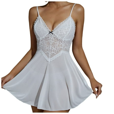 CZSCPDAW Lingerie For Women Sexy Long Dress Gown See Through Kimono Robe Swimsuit Cover Up Boudoir Pajama Women Lace Sleepwear V Neck Full Slip Lingerie Sexy Nightgowns
