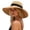 A-Khaki22, variant on Womens Hat Wide Brim Sun Straw Cap Ribbon Decor Tied Stylish Summer Casual Seaside Travel Vacation Outdoor Floppy Hat