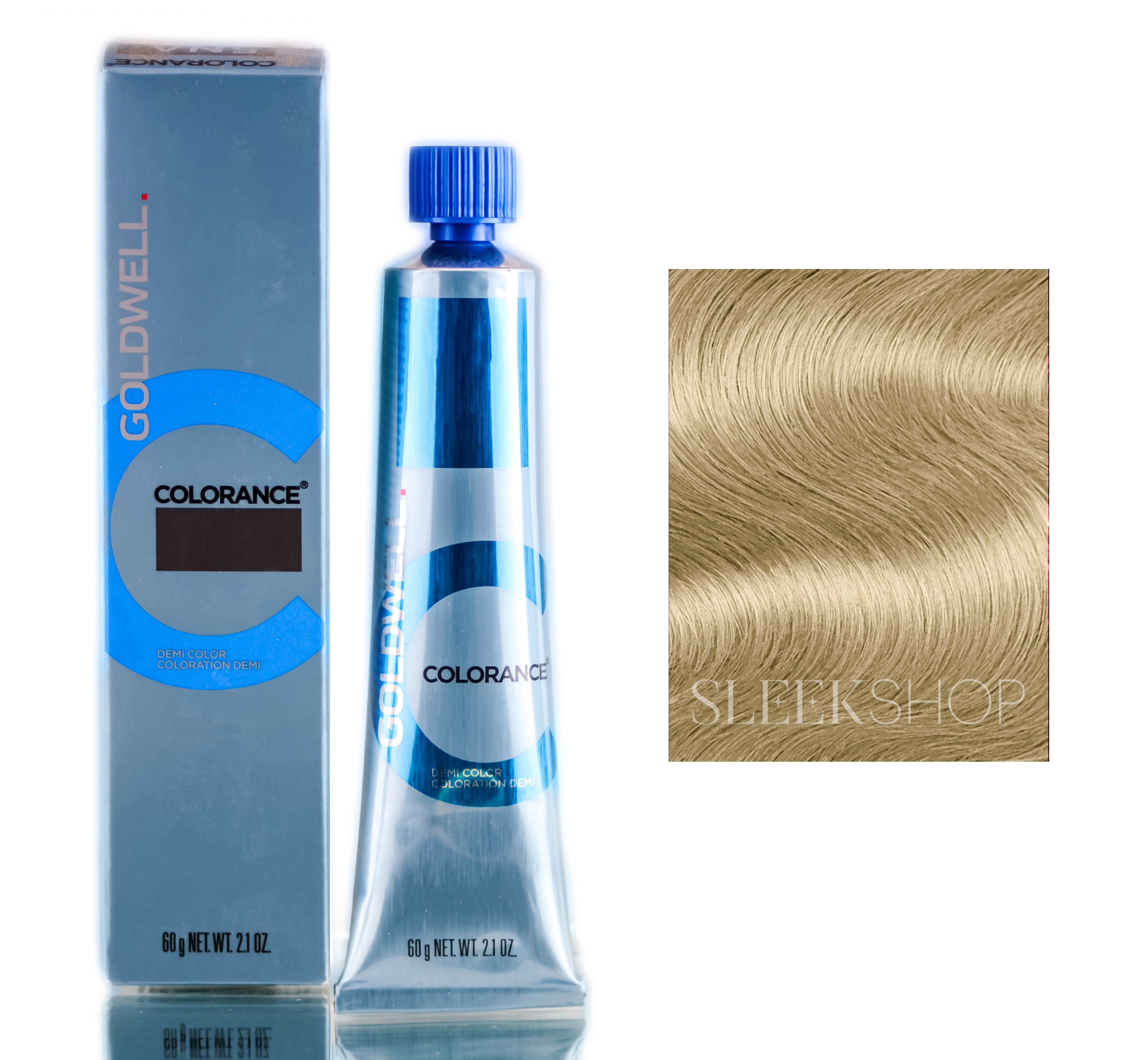 10BS Beige Silver , Goldwell Colorance DemiPermanent Haircolor Acid Hair Color Coloration (2.