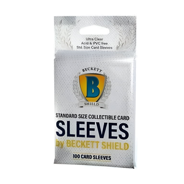 beckett shield standard card sleeves Graded HotCardboard 3/8 x 5 (88.7mm x 127mm) Guide to Beckett Shield Trading
