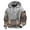 #1Brown, variant on Mens Sherpa Lined Hoodie Heavy Weight Cotton Winter Cold Weather Warm Fleece Thick Hooded Sweatshirts Pullover-Coffee XL