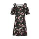 thumbnail image 5 of Vestido de Verano para las Mujeres, Vestido de Camisola sin Tirantes con Impresión de Flores, Mini Casual Sexy para la Fiesta, 5 of 9