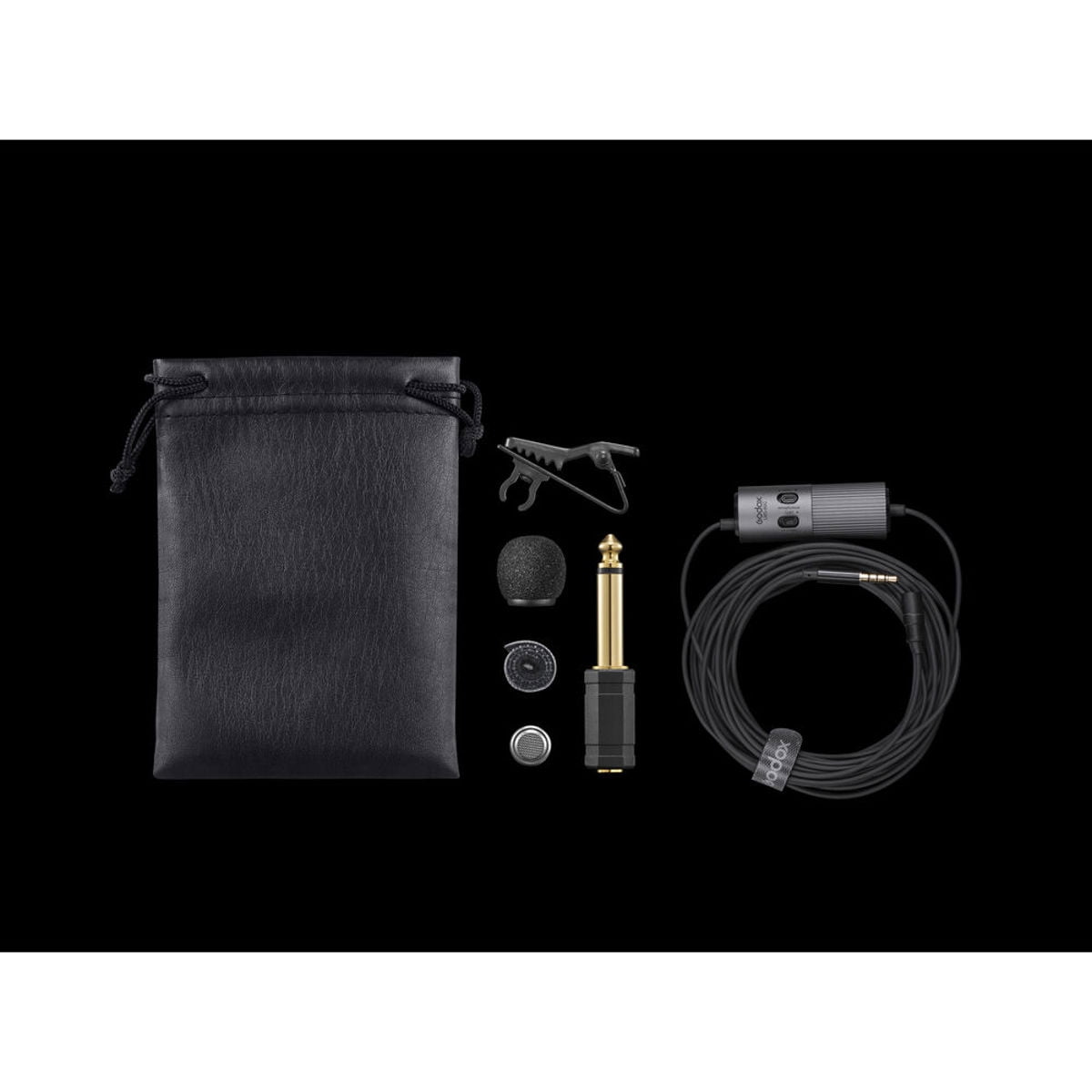 Godox LMS-60G Omnidirectional Lavalier Microphone with Adjustable Gain