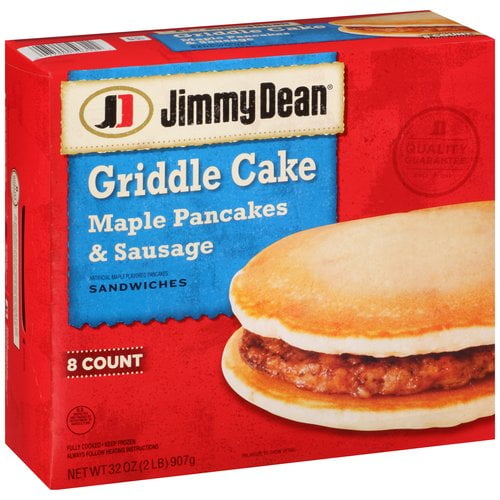 JIMMY DEAN BLUEBERRY PANCAKES AND SAUSAGE ON A STICK