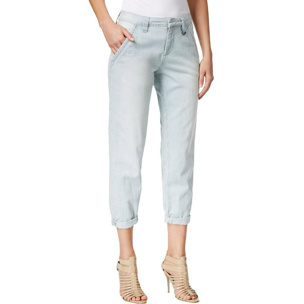 JAG Jeans - Jag Jeans Womens Denim Mid-Rise Boyfriend Jeans - Walmart ...