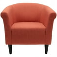 thumbnail image 4 of Fox Hill Trading Marlee Club Chair, Orange, 4 of 6