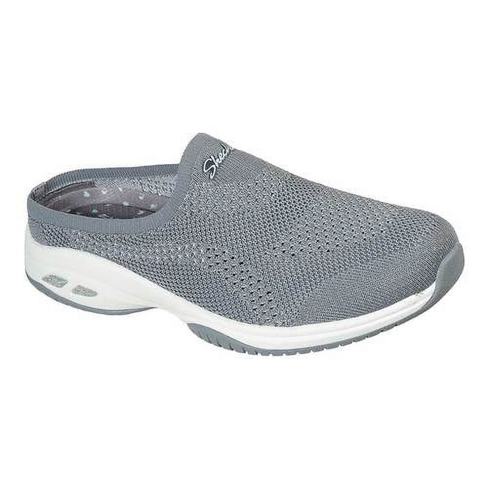 Skechers Commute Time In Knit To Win Open Back Slip-On Sneaker