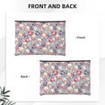 thumbnail image 2 of Susaid music Skull record Retro Print Makeup Mini Bags for Women Multi Color Cosmetics Bag Travel Toiletry Bag Pencil Pouch Blank Makeup Bags with Zipper, 2 of 7
