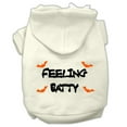 thumbnail image 5 of Halloween Pet, Dog  Cat Hoodie Screen Printed, "Feeling Batty", 5 of 10