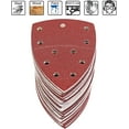 thumbnail image 3 of JM 60 uds.-Hojas de lija Triángulos Papel de lija Mouse Delta Sander 105 x 152 mm Grano P40/60/80/120/180/240 Bosch Black+Decker ER, 3 of 5