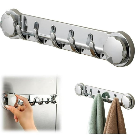 Clearance Hooks under $5,Multifunctional Bathroom Wall Hooks Suction Cup Hooks Wall Mounted Towel Hooks Bathroom Towel Holder Shower Hooks For Towels Bathroom Hooks Coat Hooks Towel Racks Fo