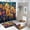 ASB118S, variant on Sunflower 4 Piece Shower Curtain Sets, with Non-Slip Rugs, Toilet Lid Cover And Bath Mat, for Bathroom Decor Set