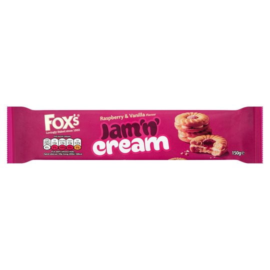 JAM CREAMS, Fox's Jam'n' Creams 150g
