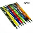 thumbnail image 1 of CHUANK 8 Pcs Jinhao 599 Ensemble de Stylos Plume Style Transparent et Unique, 1 of 7