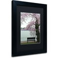 thumbnail image 2 of Trademark Fine Art "Tranquility" Canvas Art by CATeyes, Black Matte, Black Frame, 2 of 4
