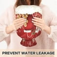 thumbnail image 5 of 2L Hot Water Bottle with Soft Velvet Cover PVC Hot Water Bag for Pain Relief Long-Lasting Warmth Red Gift Bag, 5 of 8