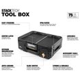 thumbnail image 2 of – StackTech Lockable Tool Box, Modular Storage with Auto-Locking System, IP65 Protection & Accessory Rails (TB-B1-B-30), 2 of 9