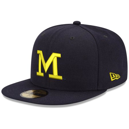 UPC 884990057240 product image for New Era Michigan Wolverines Thin M 59FIFTY Fitted Hat | upcitemdb.com
