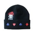 thumbnail image 1 of Hunter X Hunter Hisoka Chibi Card Suits Embroidered Beanie, 1 of 3