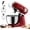 Red, variant on Havato Stand Mixer,12 Speeds Tilt-Head Electric Mixer with 5.3QT Stainless Steel Mixing Bowl,Kitchen Mixer With Egg Whisk, Dough Hook, Beater &Baking Spatula,Red