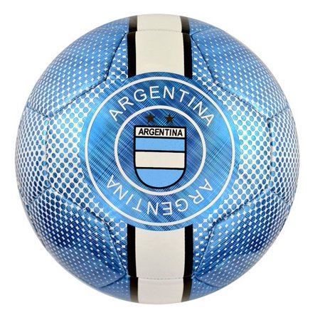 Vizari Sport Soccer Ball  Size 4  Blue and White