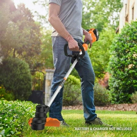 WORX - 40V 13" Cordless String Trimmer/Edger with Automatic Feed (Tool Only) - Orange