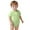 Green, variant on Girls Romper Solid Color Short Sleeve Romper Beach School Party Toddler Clothes Newborn Onesies Dark Gray 9 Months-12 Months
