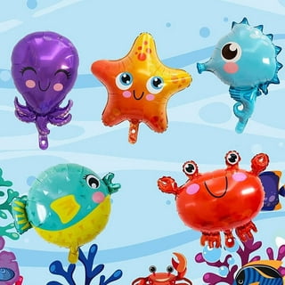 AOWEE Under the Sea Ocean Theme Birthday Party Decorations for