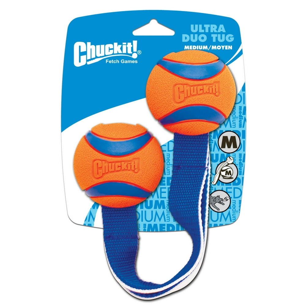 Chuckit! Ultra Duo Launcher Compatible Dog Tug Toy, Medium Walmart