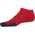 thumbnail image 3 of Calcetines Under Armour Performance Tech No Show, 6 pares, rojos, 3 of 5