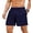 Navy Blue, variant on PINSPARK Men's Workout Shorts 5" Lightweight Running Shorts Quick Dry Athletic Gym Shorts with Zip Pocket Towel Loop