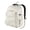 Creamy White, variant on Forest Myth Backpack for Men and Women, Water Resistant College School Bag, Lightweight Travel Backpack, Large Size, Black