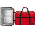 thumbnail image 2 of Homevative Thermal Insulated XL Food Delivery Bag, Red, 2 of 3