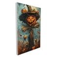 thumbnail image 2 of 16x24 inch Canvas Painting Wall Art Pumpkin Scarecrow At Night,Yard,Living Room,Study,Bedroom Wall Art Prints Decor,Fun Holiday Decorations,For Children Gifts,Pumpkin Scarecrow Modern Poster, 2 of 6