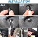 thumbnail image 3 of 100 Pcs Car Body Trim Clips, Plastic Rivet Fasteners Universal Auto Black Nylon Clips Car, Panel Clips Door Retainer Push Type Car Accessories, 3 of 4
