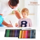 thumbnail image 5 of Juego de 72 lápices de colores profesionales Lápices de colores al óleo con estuche de metal para es Irfora Pluma de color, 5 of 7