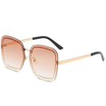 thumbnail image 3 of Unisex Square Classic Cat Eye Sunglasses Cateye Sunglasses Y1232, 3 of 5