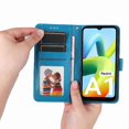 thumbnail image 3 of Funda tipo cartera GANGXUN para Xiaomi Redmi A1 4G , diseño girasol, cuero PU, soporte, cierre magnético, tarjetero, 3 of 5