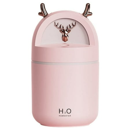 

Mini Cute Bedroom Home Office Humidifier Reindeer USB Car Humidifier Ultrasonic Multifunctional Portable ()