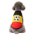 thumbnail image 3 of 2026 World Cup Pet Breathable Mesh Dog T-Shirt Lightweight Athletic Style Knit Fabric Short Sleeve Tee for Small Dogs Puppy XS-XXL Game Day Outfit, 3 of 4