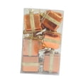 thumbnail image 4 of 12 colgantes navideños para colgar, suministros de manualidades, decoración, regalo decorativo, adornos navideños para dormitorio, fiesta festiva Caja de bronce de 39 cm x 39 cm, 4 of 8