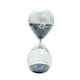 thumbnail image 1 of Reloj de arena de cristal de 30 minutos, decoración de mesa, reloj de arena decorativo, regalo de cumpleaños Azul, 1 of 9