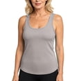 thumbnail image 2 of Vrorvz Quick Dry Shirts for Womens Sleeveless Crew Neck Tank Tops Summer Gym Workout Athletic Yoga Tshirts, 2 of 5